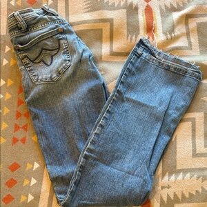 Shyanne Women's Blue Boot Cut Jeans